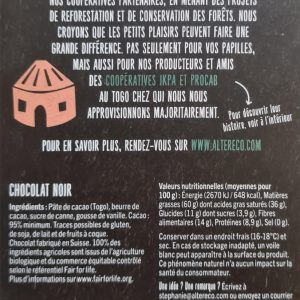 Noir 95% Togo