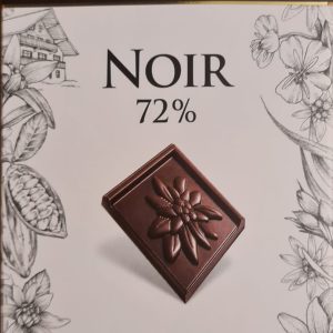 Villars, Chocolats Noir 72%