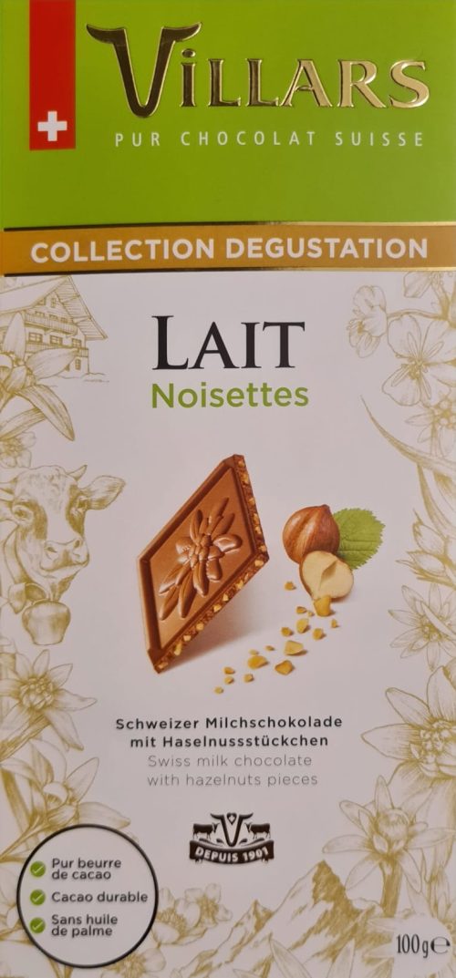 Villars, Lait Noisettes