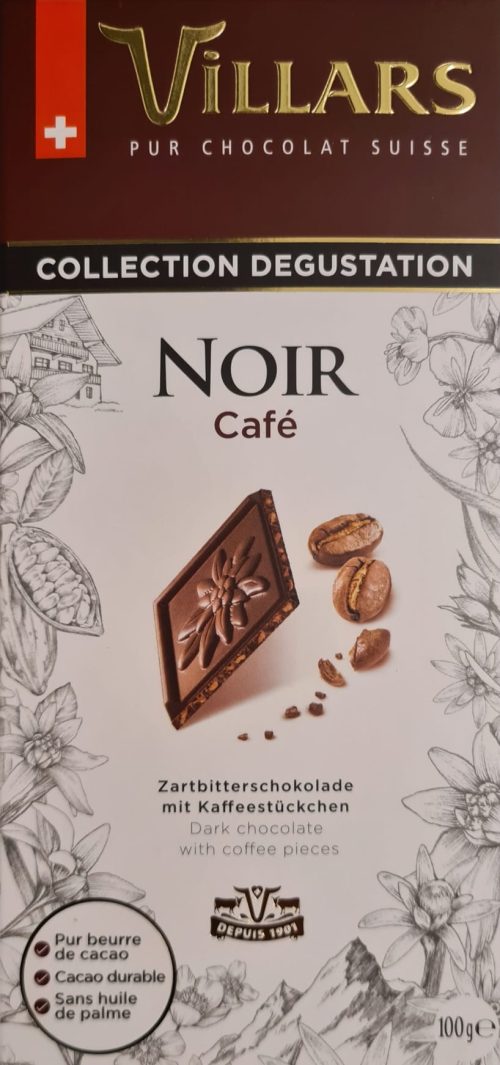 Villars, Chocolat Noir, éclats de Café